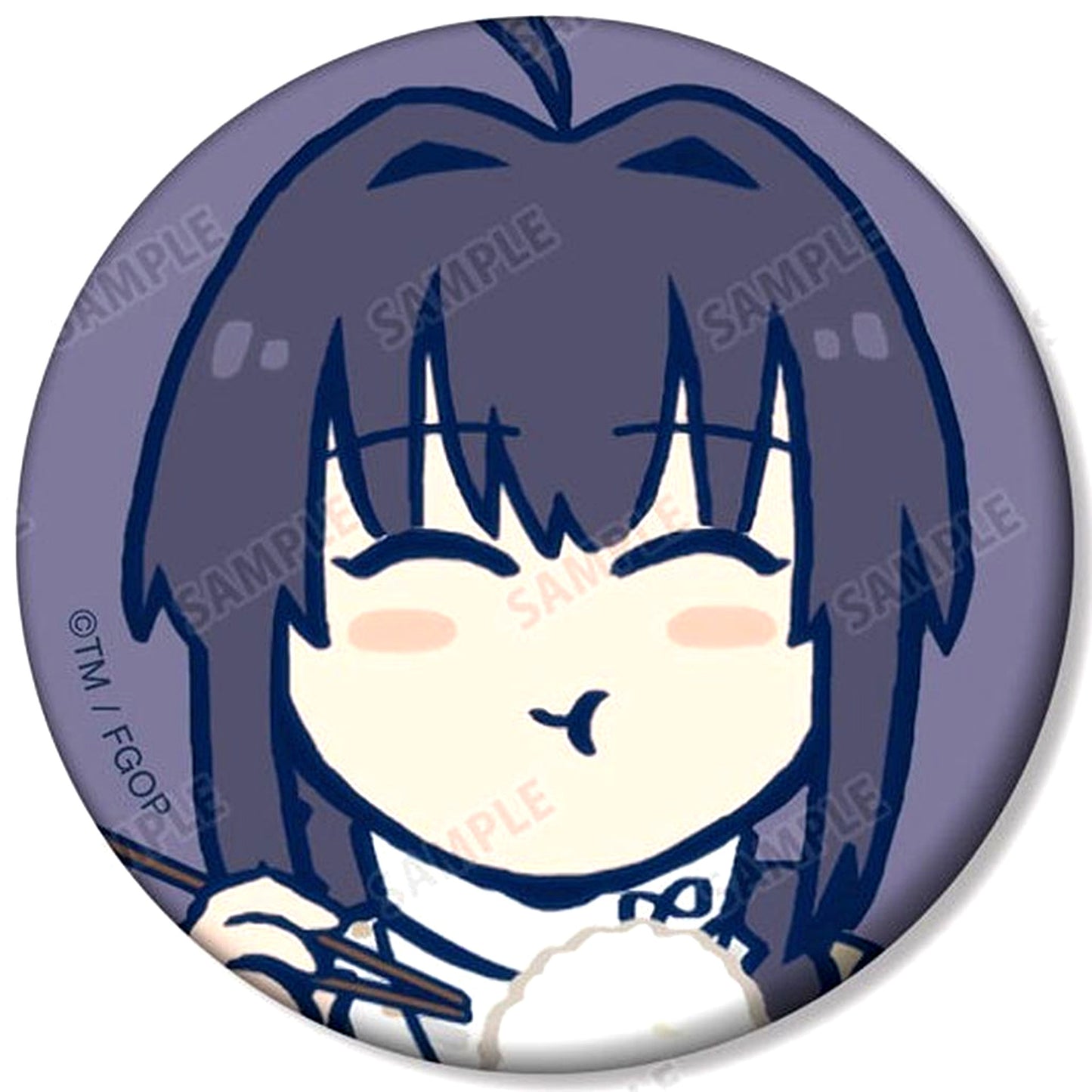 Yamato Takeru Fate/Grand Order Trading Scene Shot Matte Button Ritsuka Fujimaru Doesnt Get It [USED]