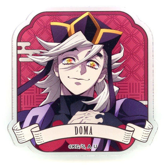 Doma Demon Slayer: Kimetsu no Yaiba Acrylic Badge Collection A Box [USED]