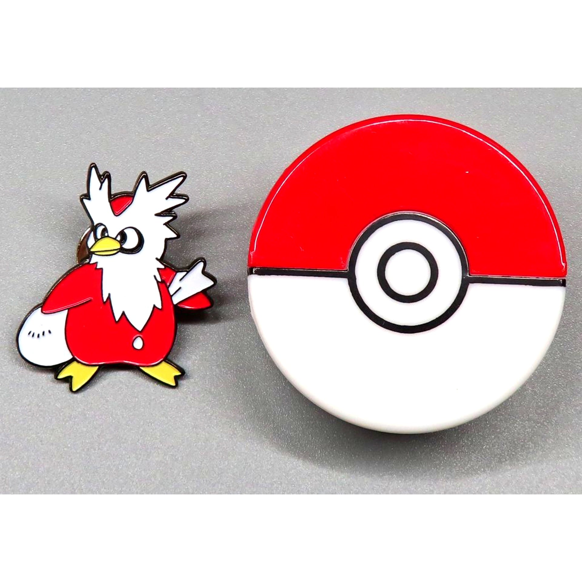 Delibird Pokemon 2000 Xmas Limited Monster Ball Button Xmas Special [USED]
