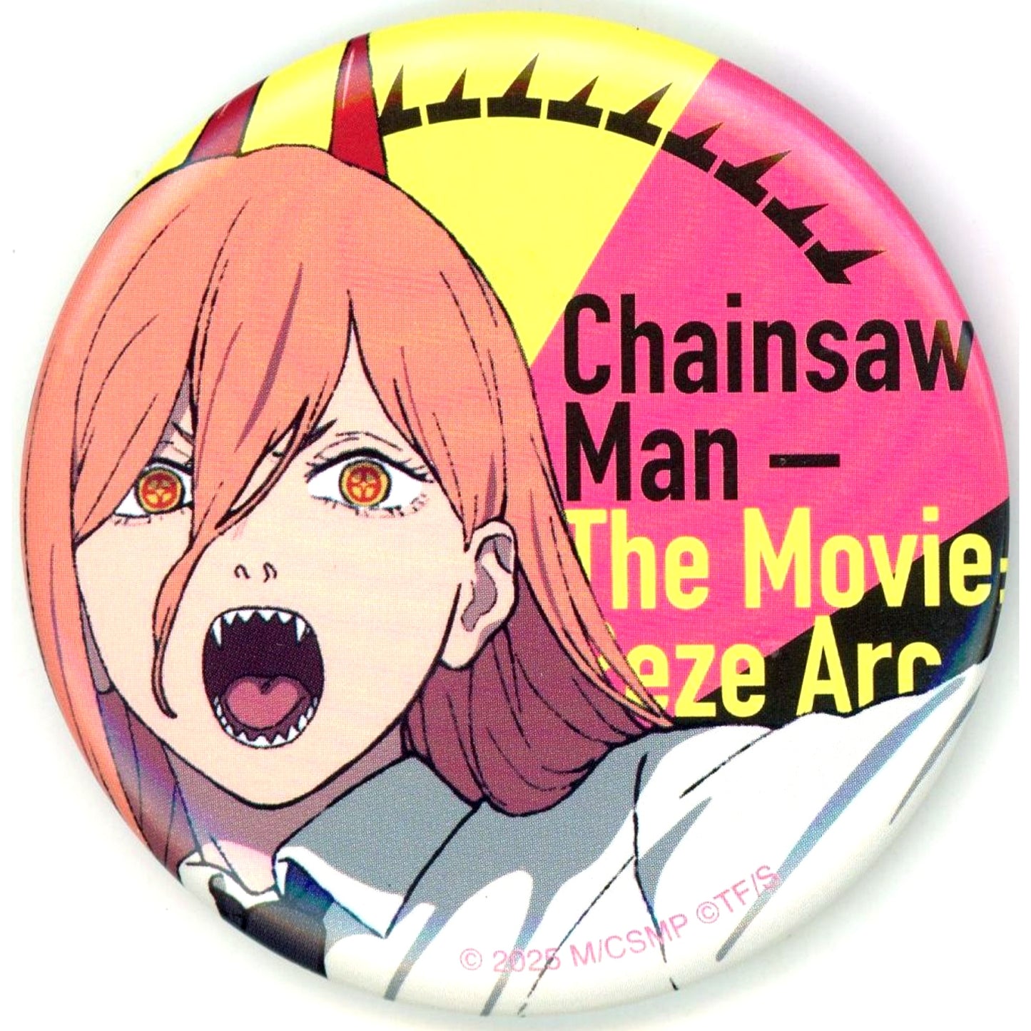 Power Chainsaw Man The Movie Reze Arc Button Collection A Theater Goods [USED]