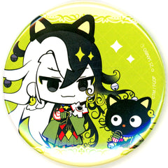 Alter Ego Ashiya Doman x Chococat Fate/Grand Order x Sanrio Characters Button 04 Collabo Illustration [USED]