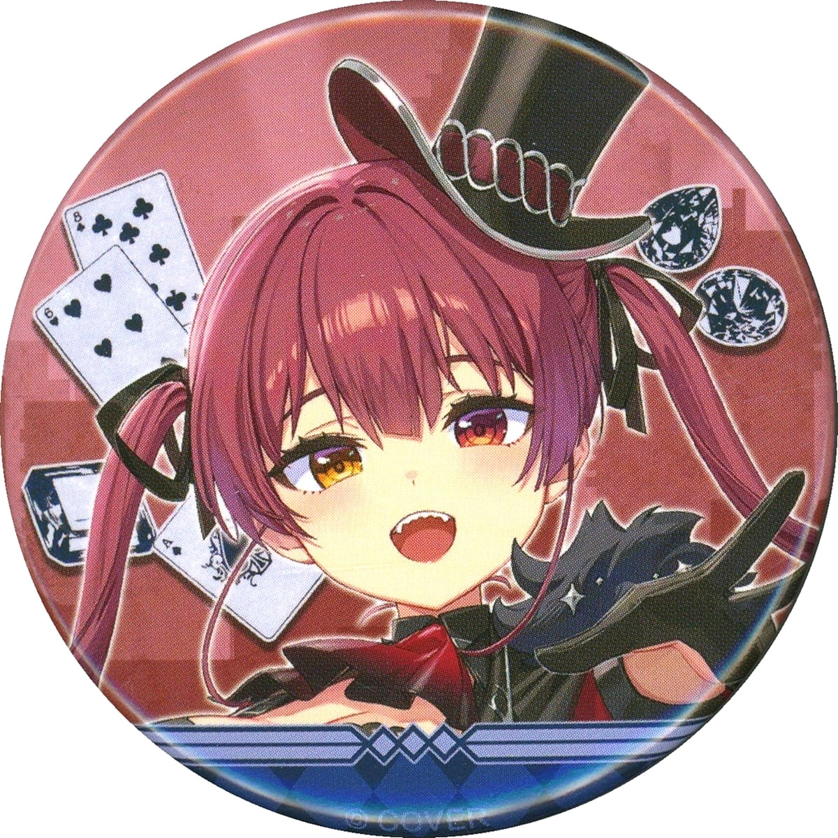 Houshou Marine Virtual YouTuber hololive Detective and Phantom Thief Mystery in the Museum Character Button Collection [USED]