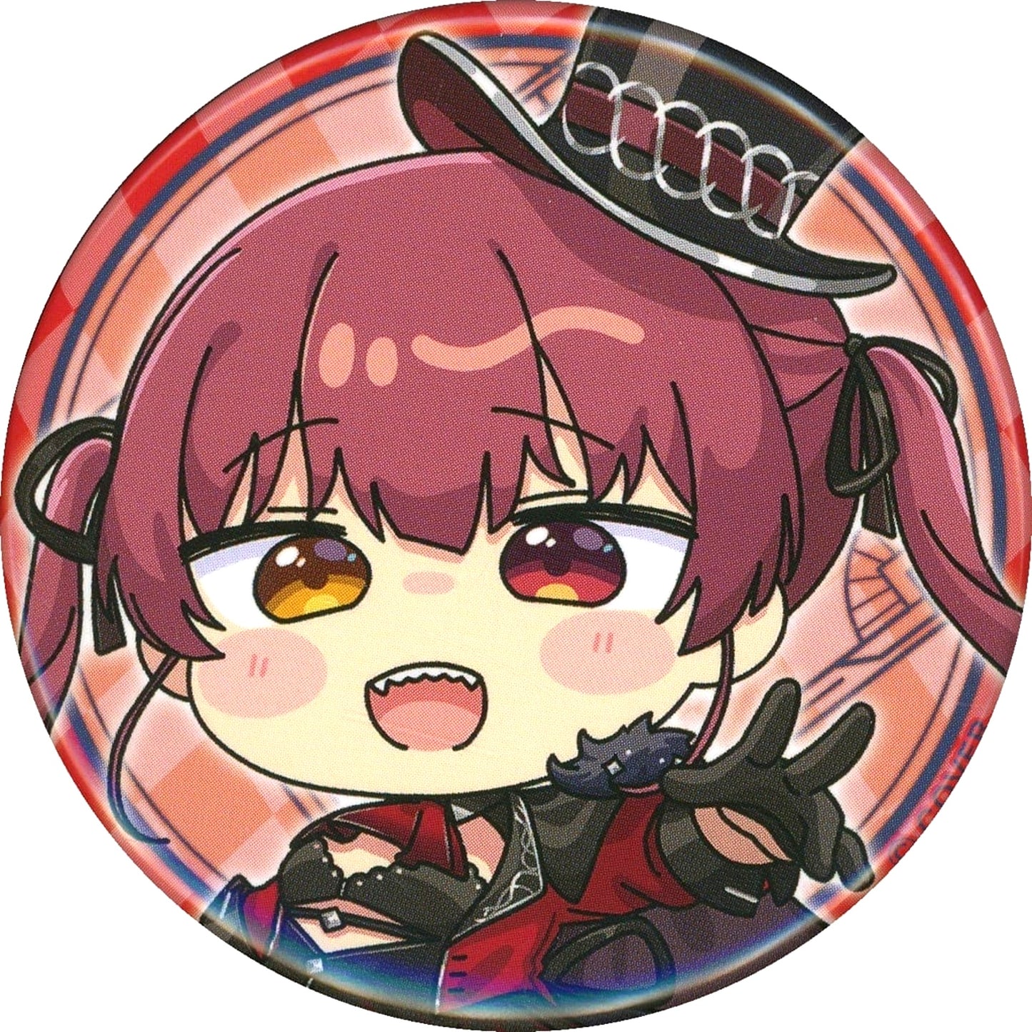 Houshou Marine Virtual YouTuber hololive Detective and Phantom Thief Mystery in the Museum Character Button Collection Mini Character Ver. [USED]