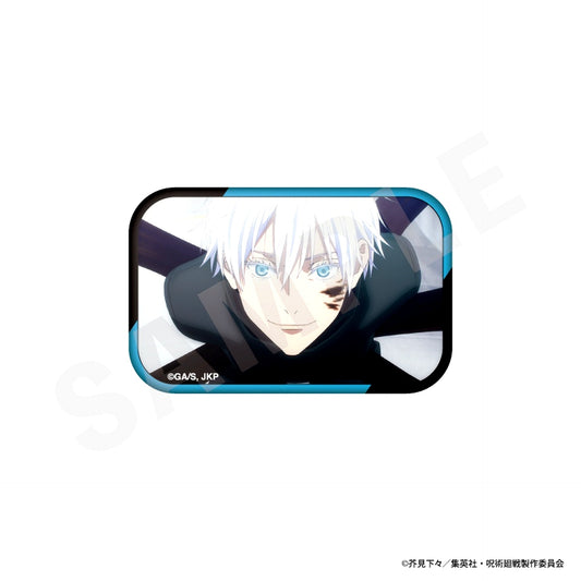 B Satoru Gojo Jujutsu Kaisen Trading Square Button [USED]
