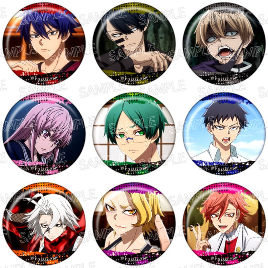 Set of 9 Tougen Anki Hyakumensou Button Vol. 1 [USED]
