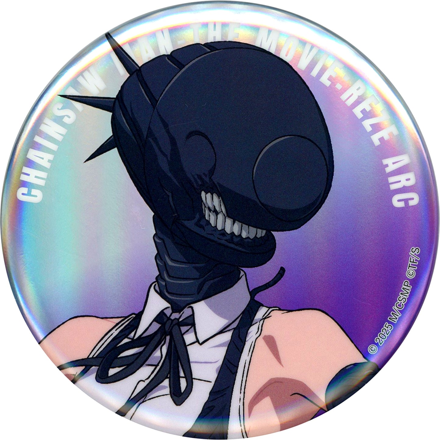 Bomb Chainsaw Man The Movie: Reze Arc Daikoryuten at baseyard tokyo Trading Big Button Aurora Ver. 76mm [USED]