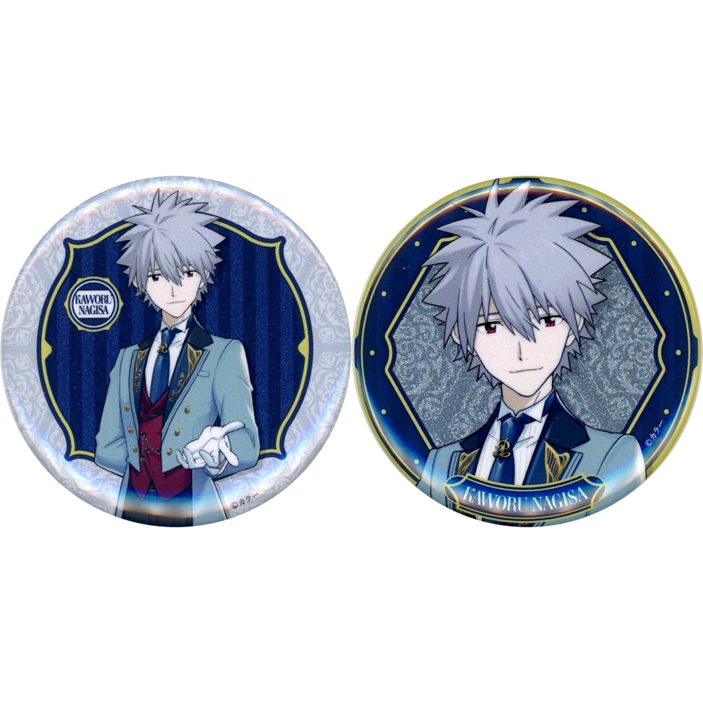 Kaworu Nagisa Original Button Set Bonus for Neon Genesis Evangelion x Sunshine City Prince Hotel Accommodation [USED]