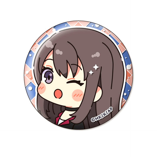 Uzuki Hirokawa Rascal Does Not Dream of Santa Claus MuniChara Button [USED]