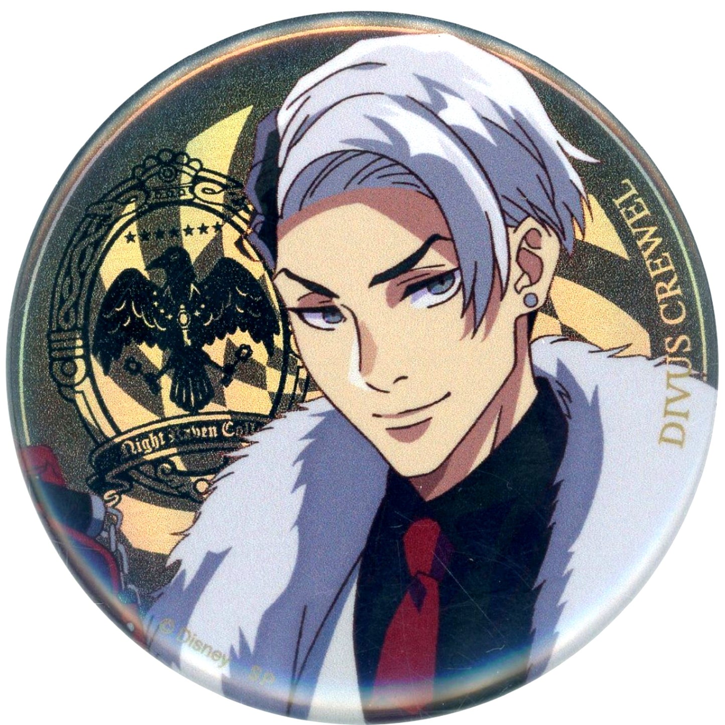 Divus Crewel Disney Twisted Wonderland The Animation Hologram Blind Button Vol. 2 Animate Limited [USED]