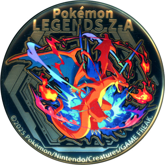 Mega Charizard Y Pokemon LEGENDS Z-A Gold Button 24K Gold Plated Switch 2 Software Nintendo Switch 2 Edition Aeon Purchase Bonus [USED]