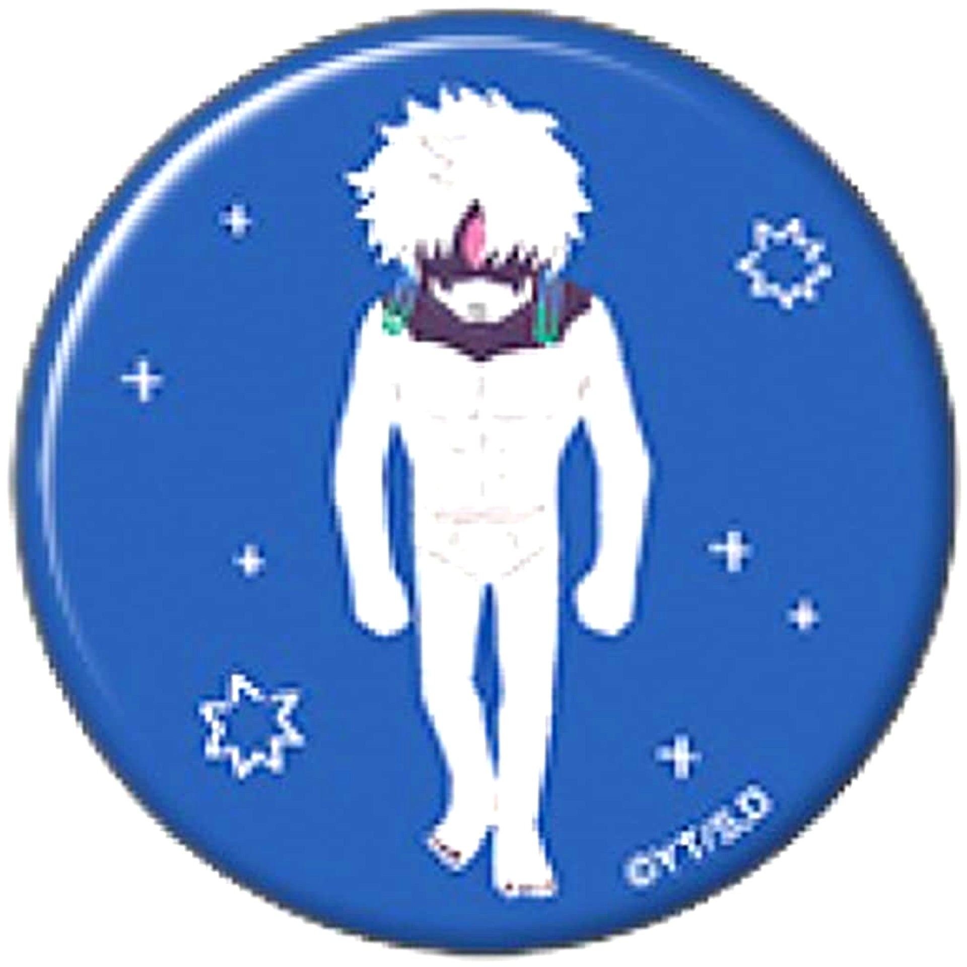 Dandadan Jiji Character Badge Collection Yuru Palette [USED]