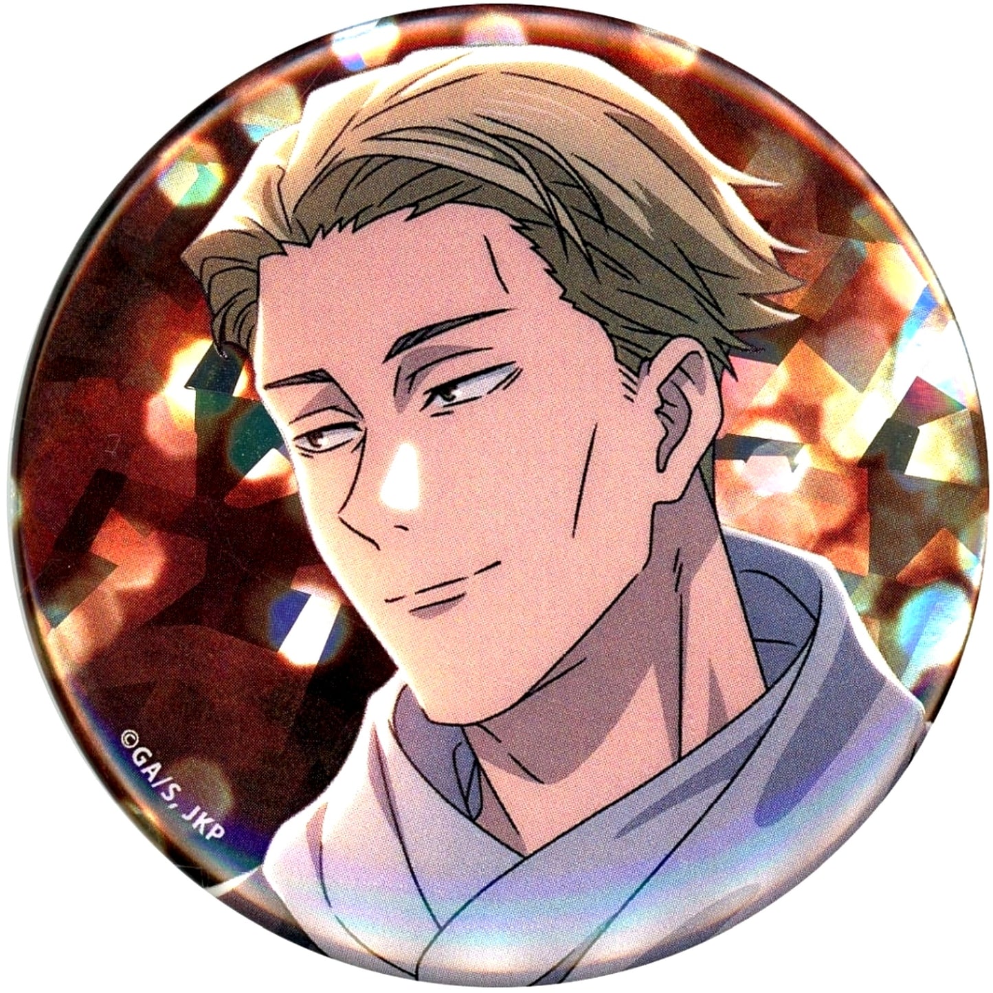 Kento Nanami Full Color Jujutsu Kaisen x Marucube Trading Hologram Button Illumination Ver. [USED]