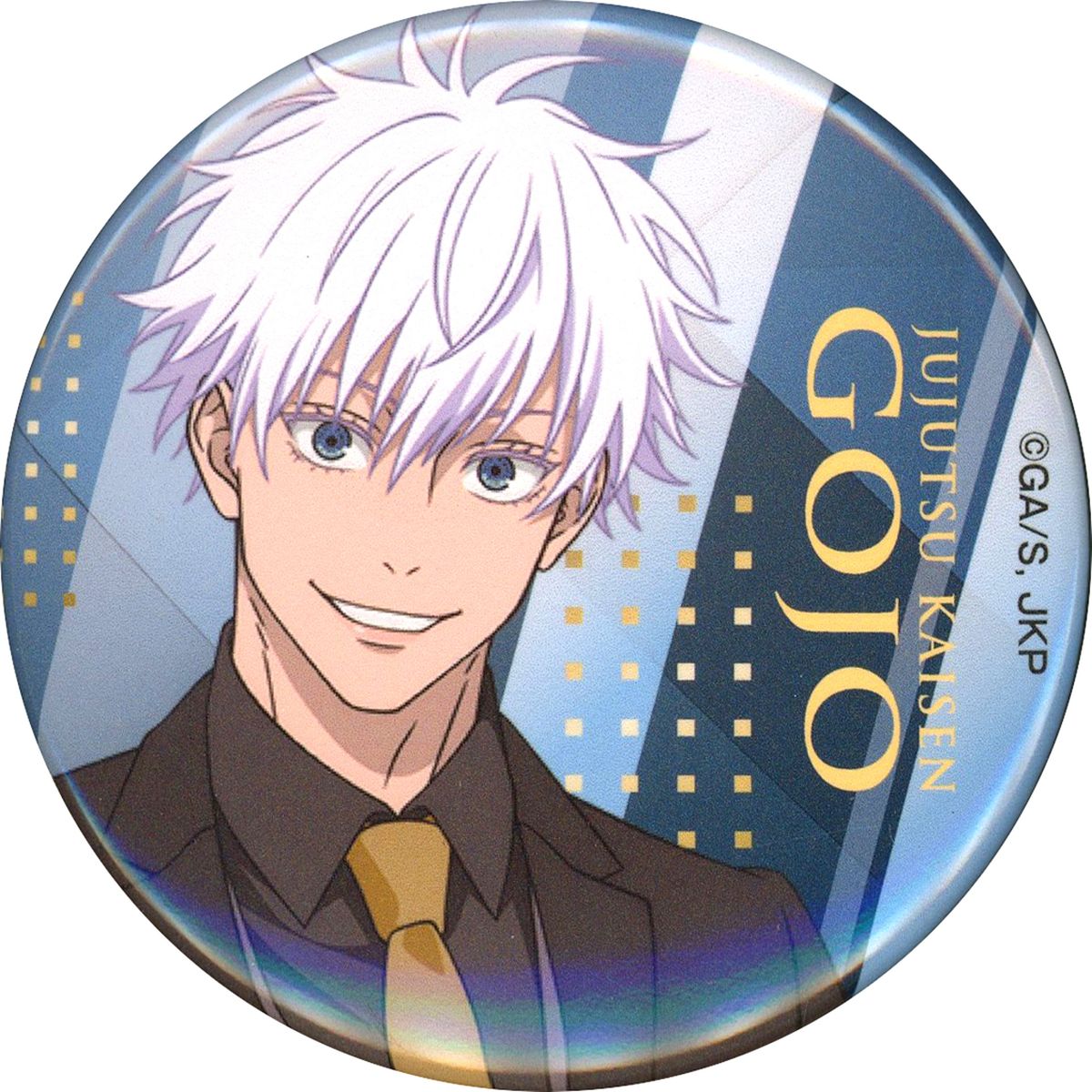 Satoru Gojo Normal Jujutsu Kaisen 5th Anniversary POP UP SHOP in Marui Trading Button [USED]