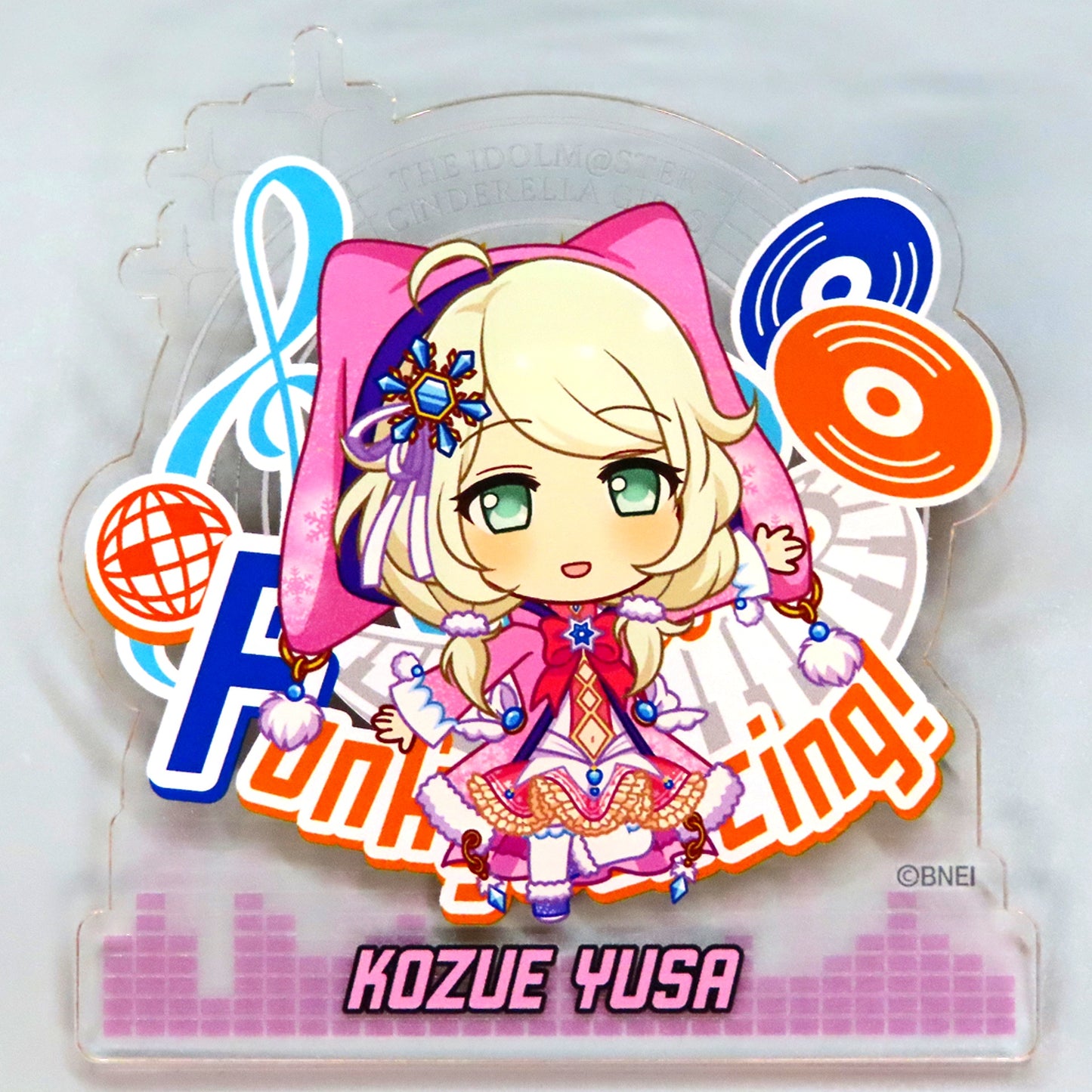 Kozue Yusa - 7thLIVE TOUR Funky Dancing! Ver. Official Produce Badge The Idolmaster Cinderella Girls [USED]