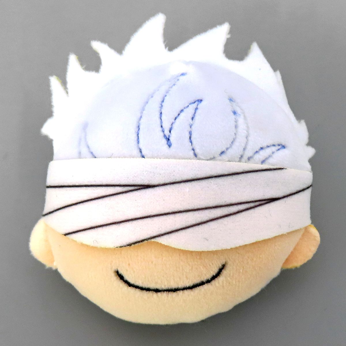 Satoru Gojo Jujutsu Kaisen 0 Plush Face Badge [USED]