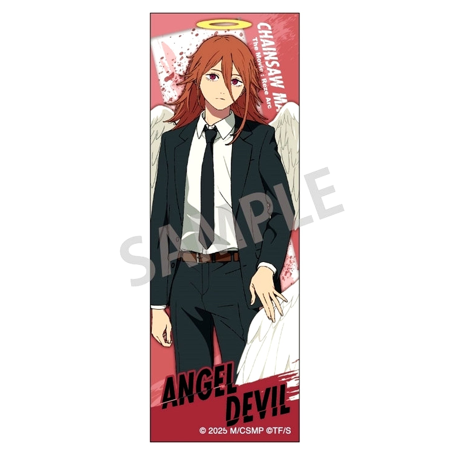 Angel Devil Chainsaw Man The Movie: Reze Arc Long Square Button [USED]