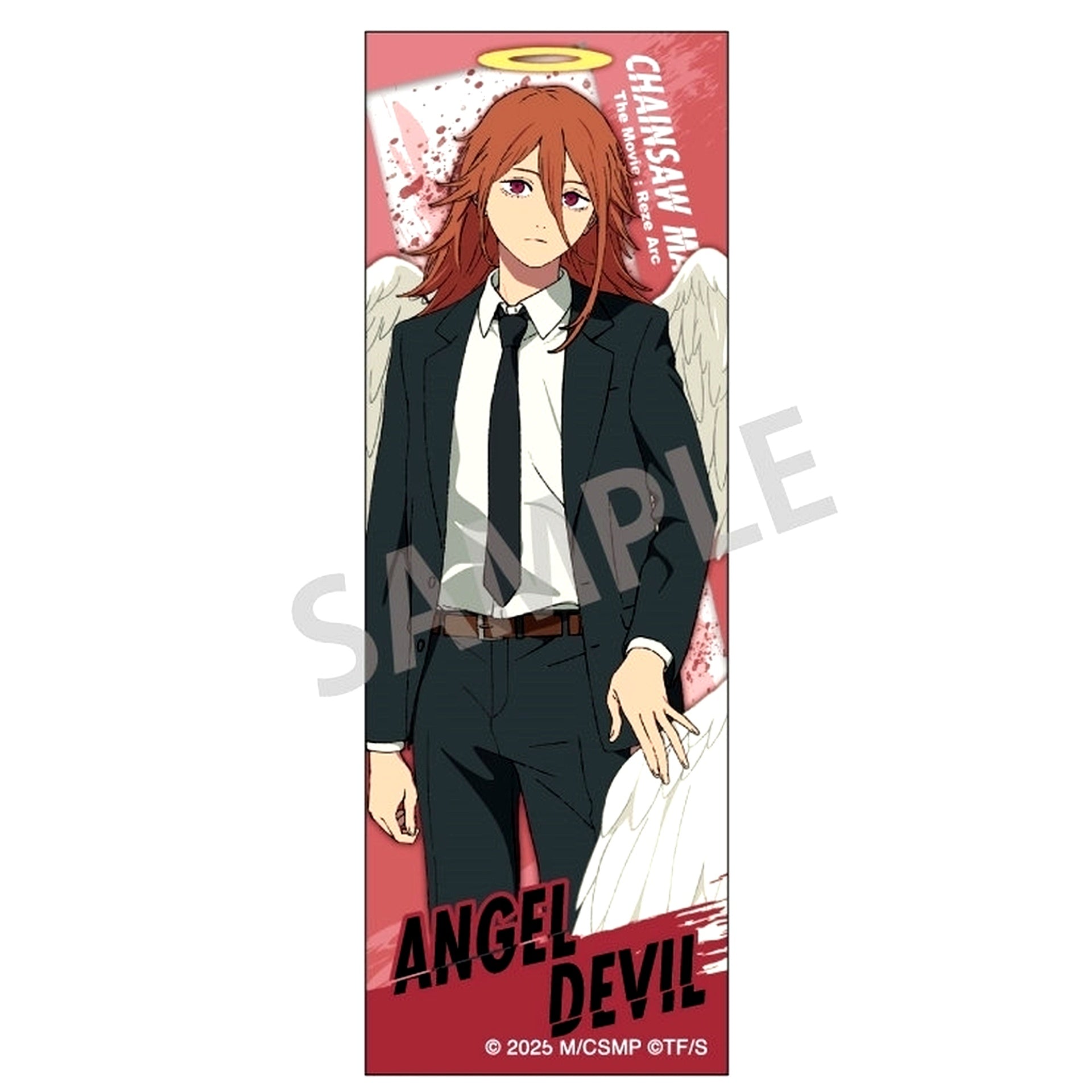 Angel Devil Chainsaw Man The Movie: Reze Arc Long Square Button [USED]
