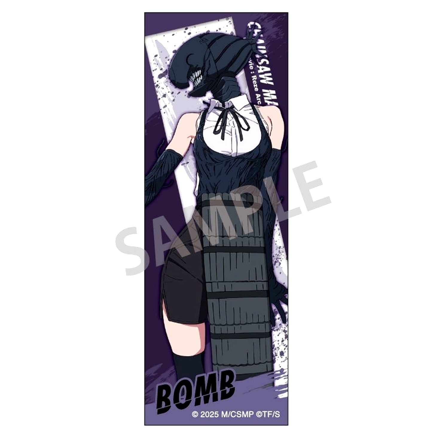 Bomb Chainsaw Man The Movie: Reze Arc Long Square Button [USED]