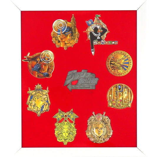 Group JoJo's Bizarre Adventure Framed Pins Set [USED]