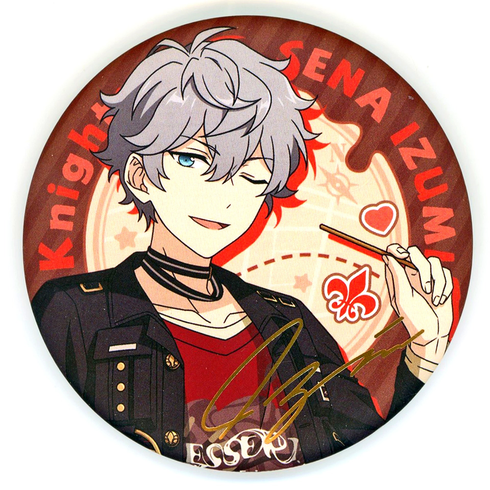 Single Item Izumi Sena Badge Ensemble Stars x Glico x TapTap Izumi Sena Premium Box China Limited [USED]
