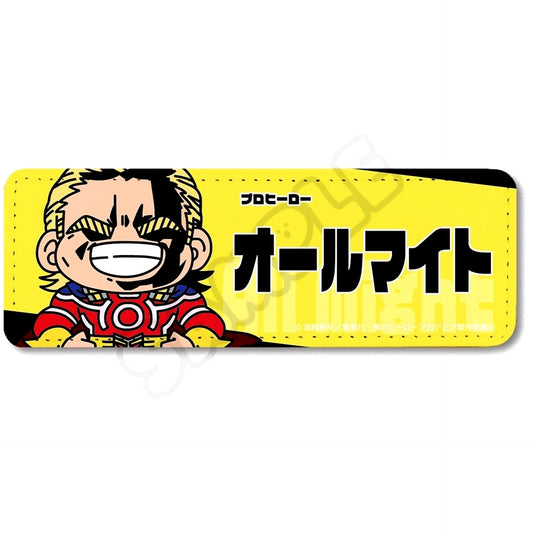 All Might M-IA. My Hero Academia Minna mochocho-ka Daisakusen Part 6 Leather Button Long [USED]