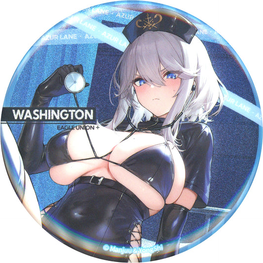 Washington Azur Lane Hospital Theme Series Hologram Button China Limited [USED]