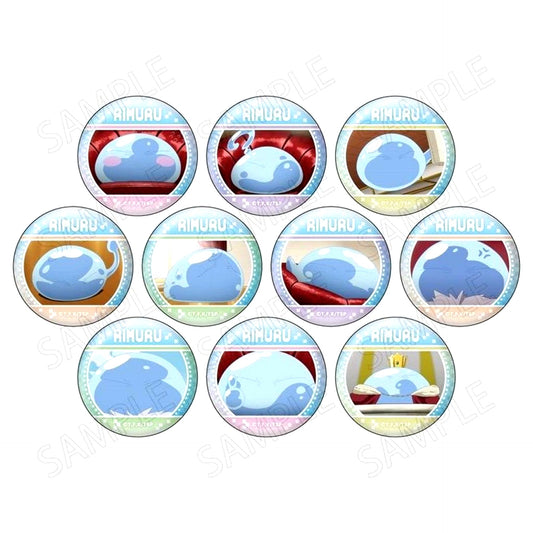 Set of 10 Rimuru Kao Core Button That Time I Got Reincarnated as a Slime [USED]