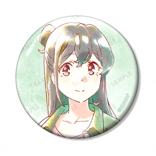 Miori Mito Rascal Does Not Dream of Santa Claus Trading Ani-Art Aqua Label Button [USED]