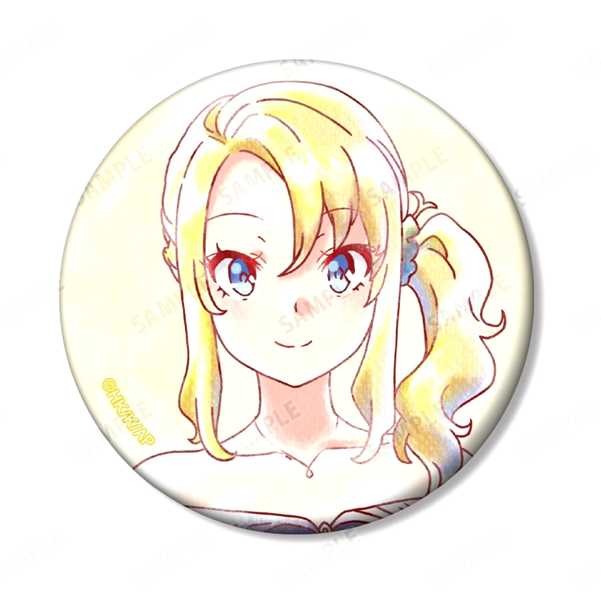 Nodoka Toyohama Rascal Does Not Dream of Santa Claus Trading Ani-Art Aqua Label Button [USED]