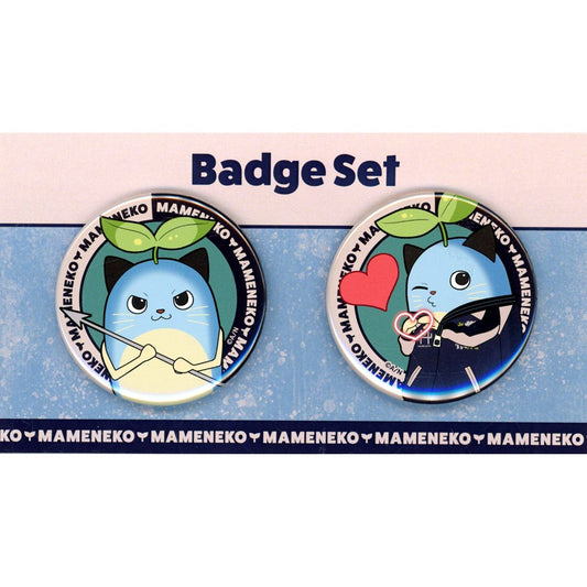 Mameneko Apparel Virtual YouTuber Nijisanji Button Set Aver. [USED]