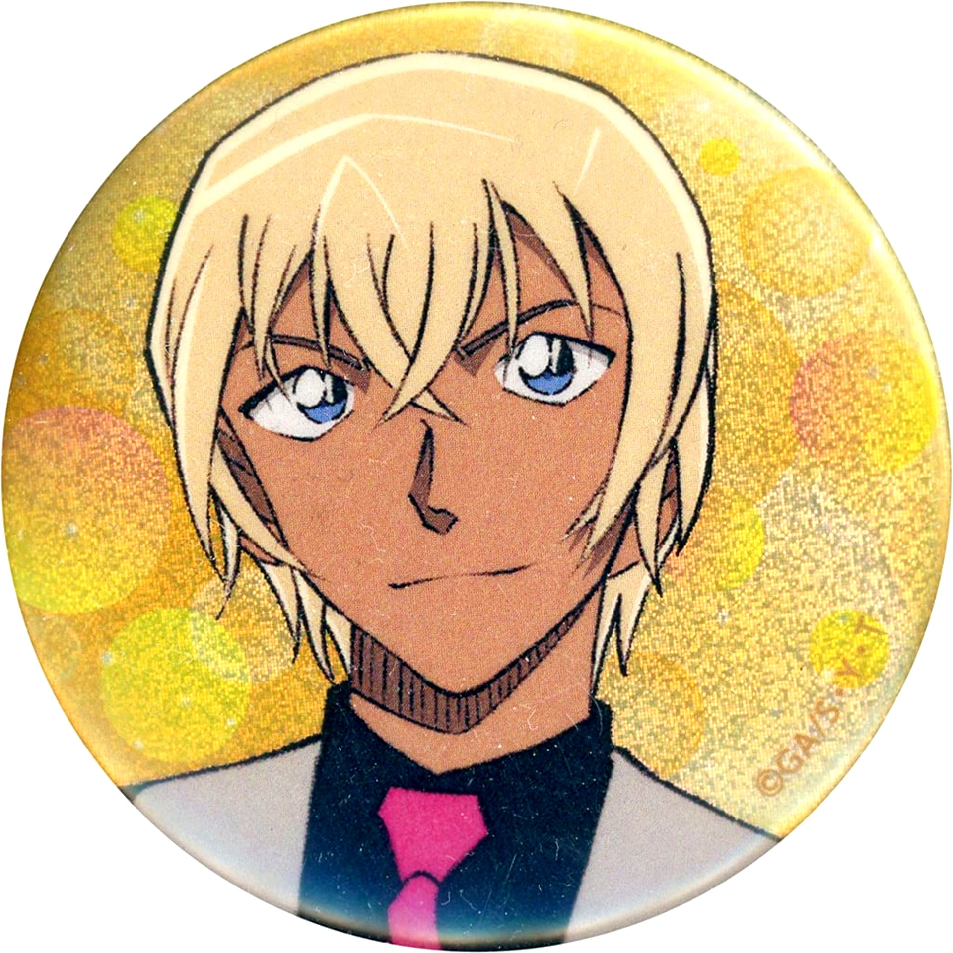 Toru Amuro Close up Detective Conan Trading Hologram Button Blouse Style Re Color Ver. [USED]