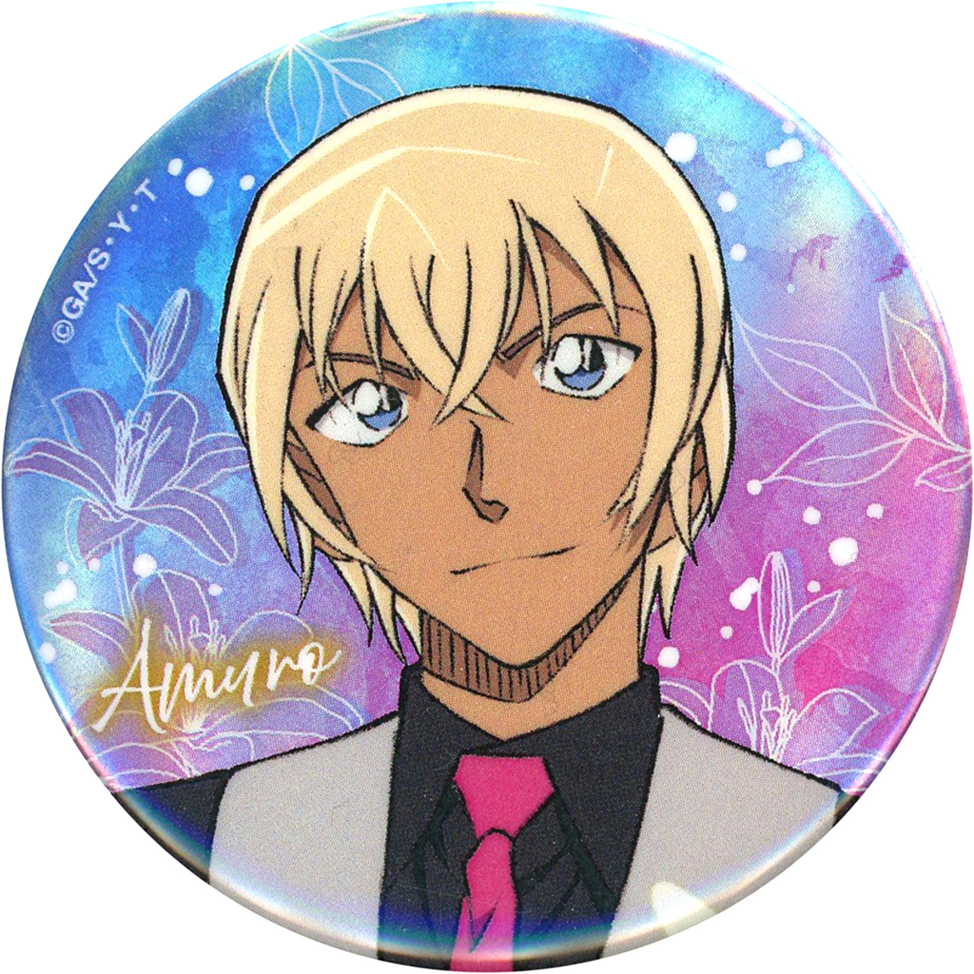 Toru Amuro Detective Conan Trading Hologram Button Blouse Style Ver. Vol. 2 [USED]