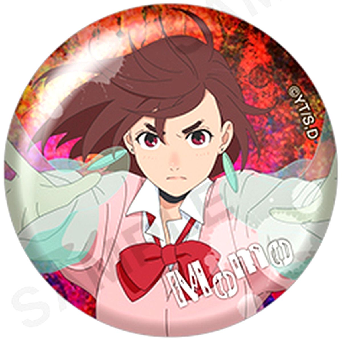Momo Ayase, Momo Dandadan Trading Hologram Button vol.2 [USED]