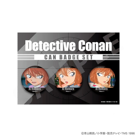 Ai Haibara favorite series Button Set Detective Conan [USED]