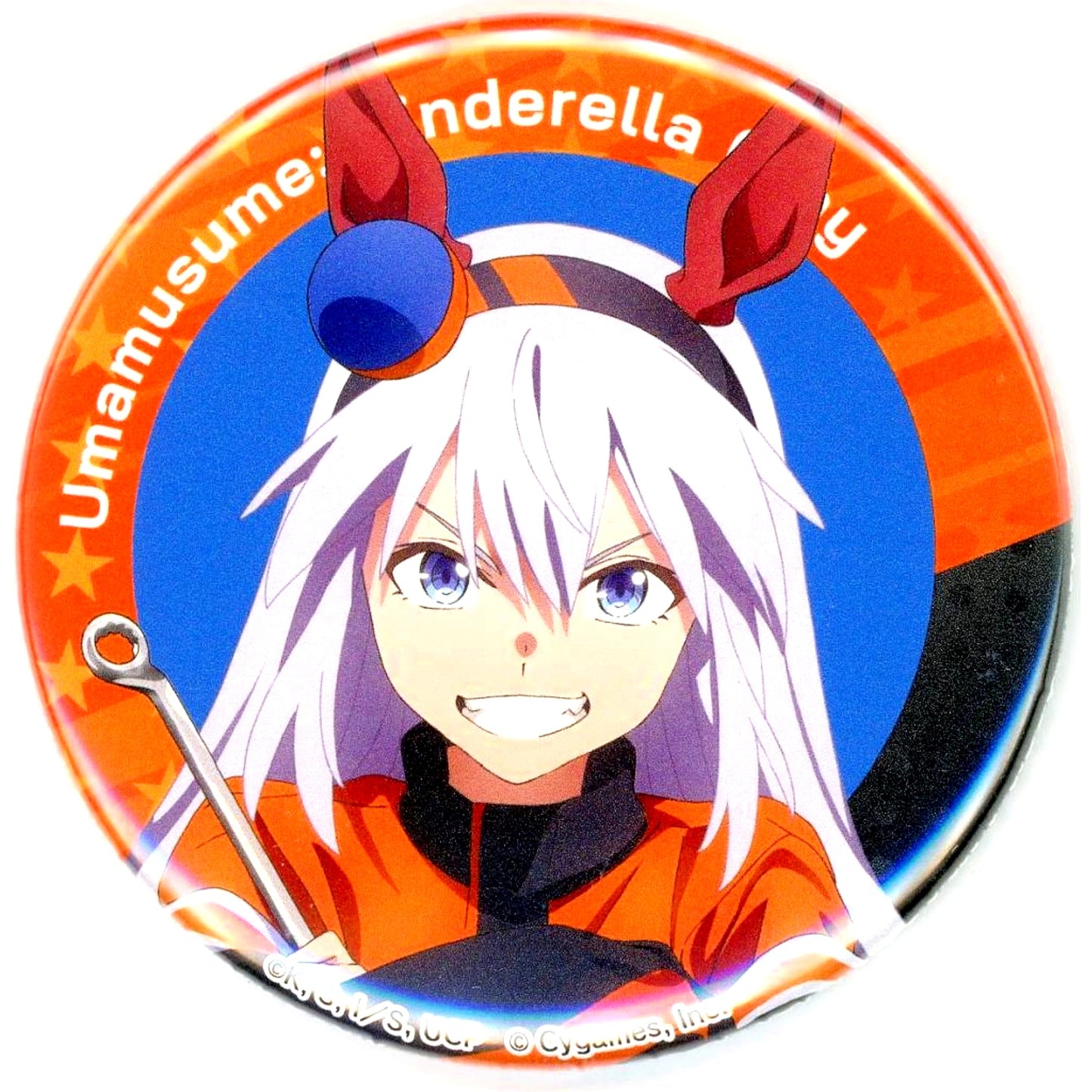 Tamamo Cross Uma Musume Cinderella Gray x AUTOBACS Trading Button Vol.1 [USED]
