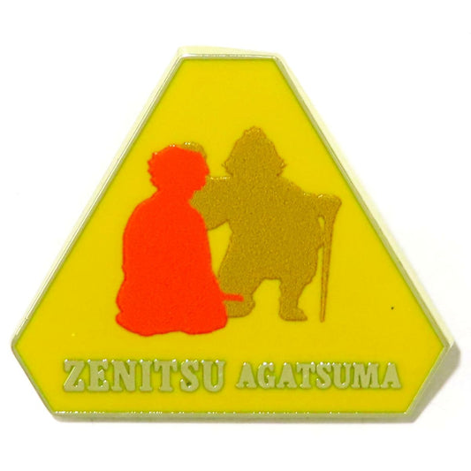 Zenitsu Agatsuma Design 63 Demon Slayer: Kimetsu no Yaiba Taishi Hyakkei Zenitsu Agatsuma Collection Pins 15 [USED]