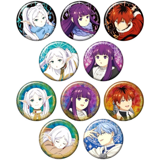 Set of 10 Frieren: Beyond Journey's End TV Anime Lamekira Button Collection [USED]