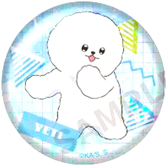Yeti TV Anime You and I Are Polar Opposites Trading Hologram Button [USED]