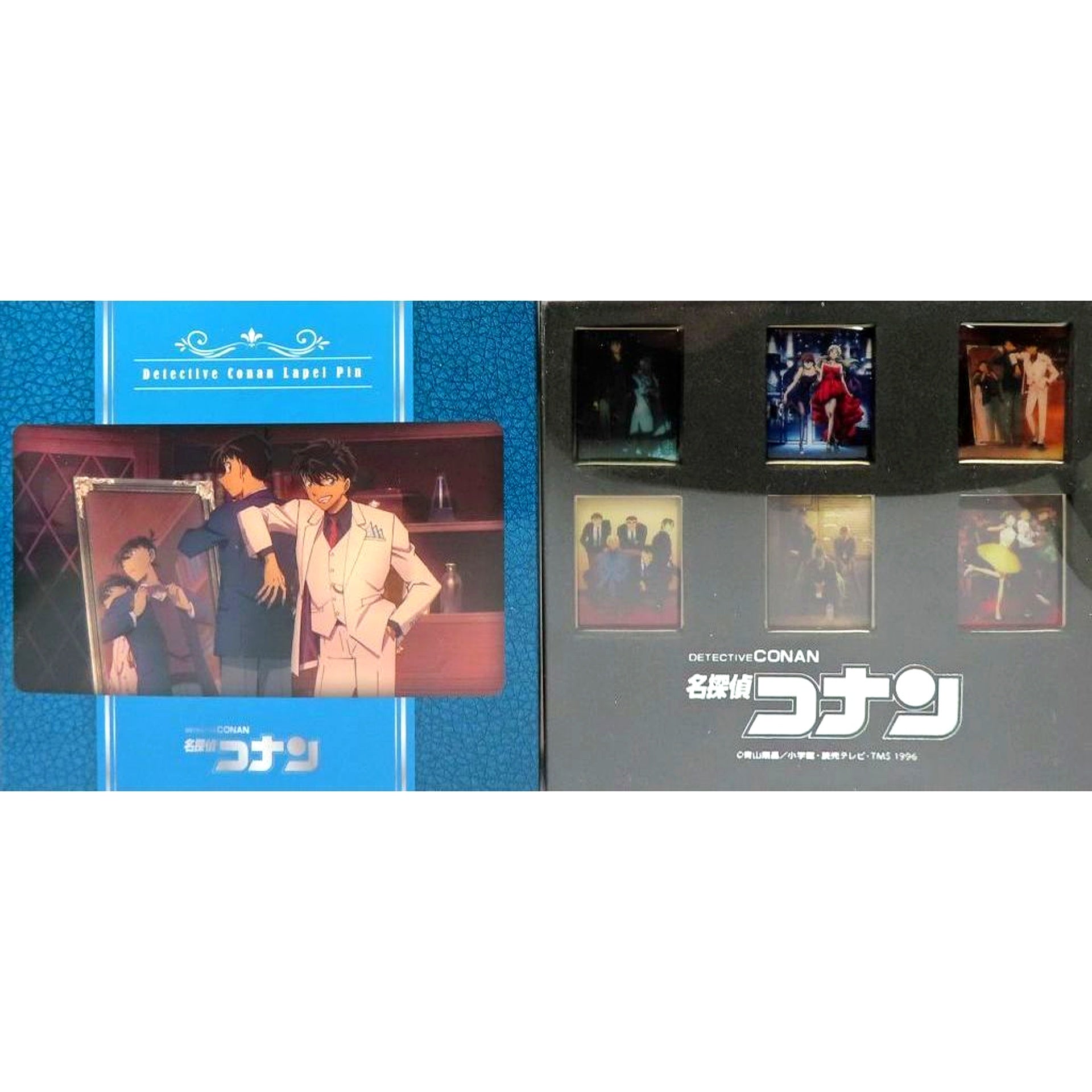 Design B Detective Conan Land 2025 Memorial Scene Pin Badge Set Vol. 2 [USED]