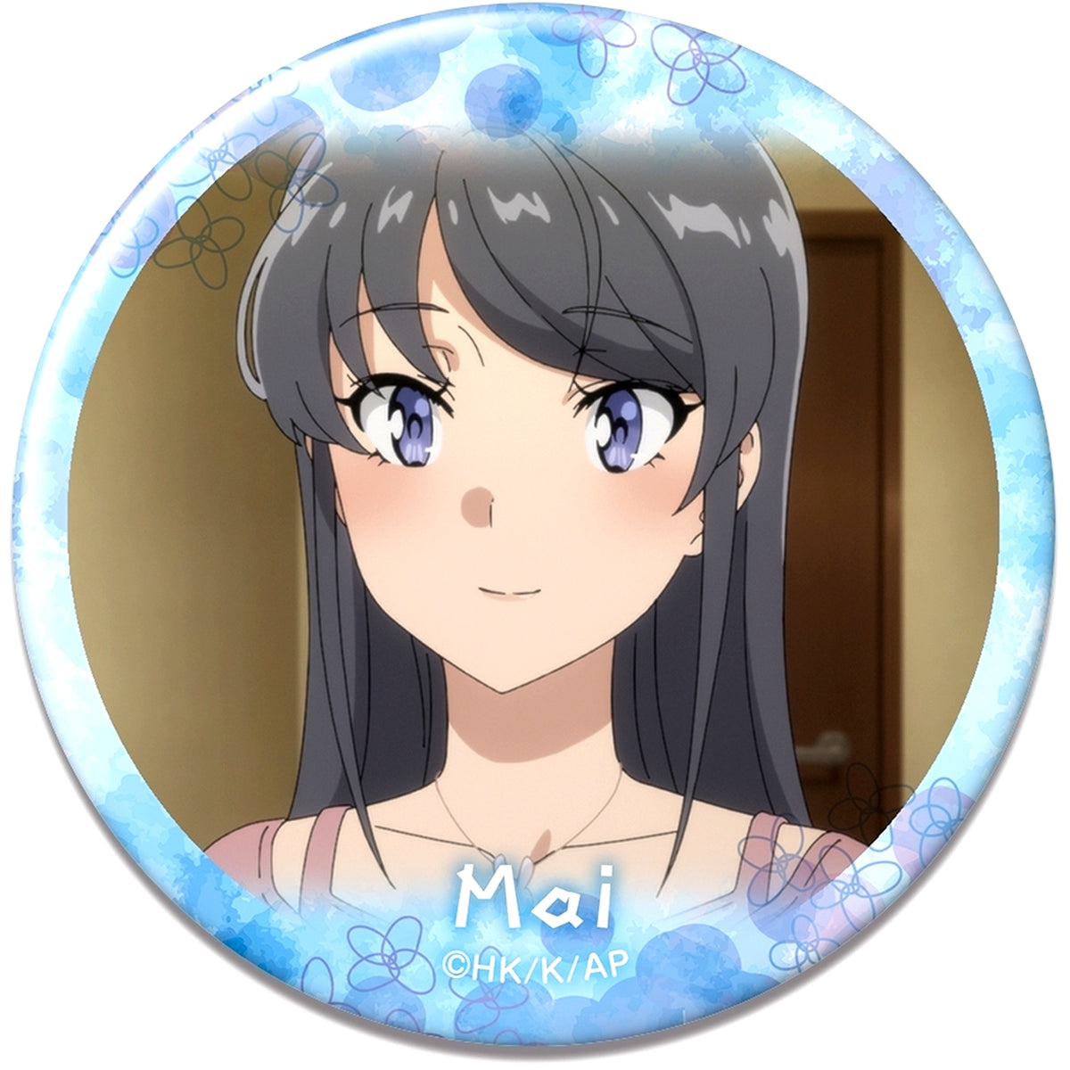 Mai Sakurajima Design 01 A Button Rascal Does Not Dream of Santa Claus [USED]