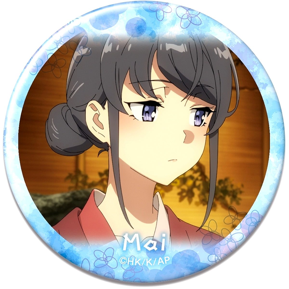 Mai Sakurajima Design 09 I Button Rascal Does Not Dream of Santa Claus [USED]