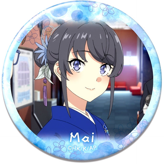 Mai Sakurajima Design 11 K Button Rascal Does Not Dream of Santa Claus [USED]