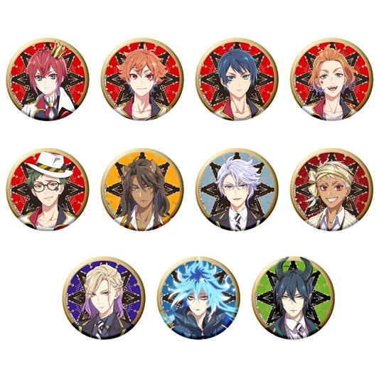 Set of 11 Disney Twisted Wonderland The Animation Capsule Button Collection [USED]