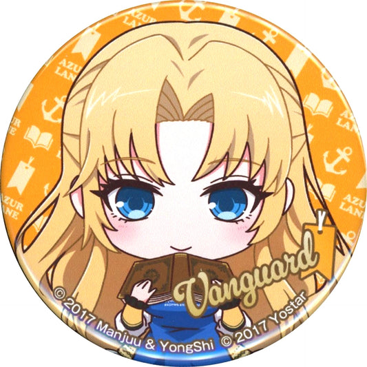 Vanguard Chibi Azur Lane x Village Vanguard Button [USED]