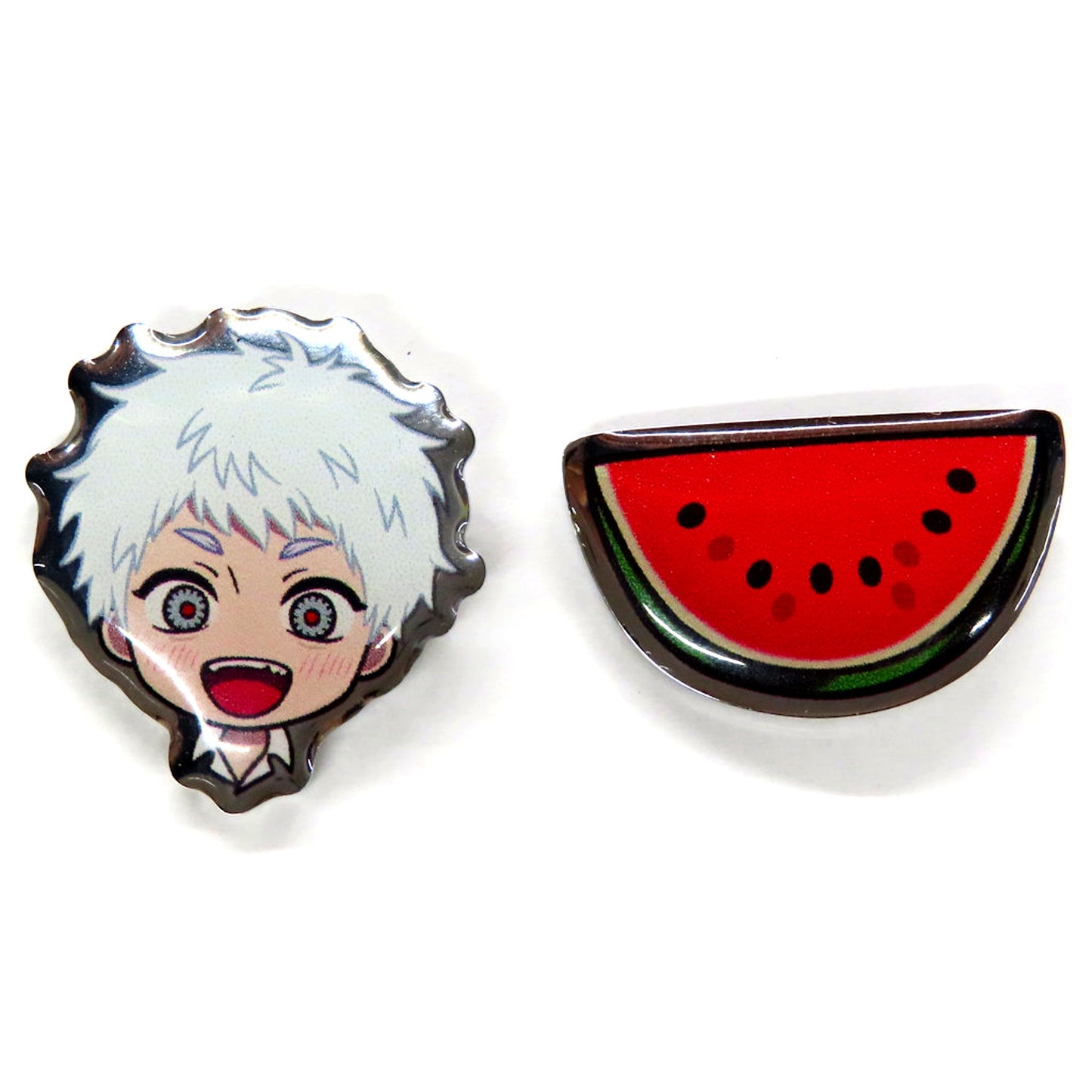 Set of 2 Hikaru The Summer Hikaru Died Pins Exhibition [USED]