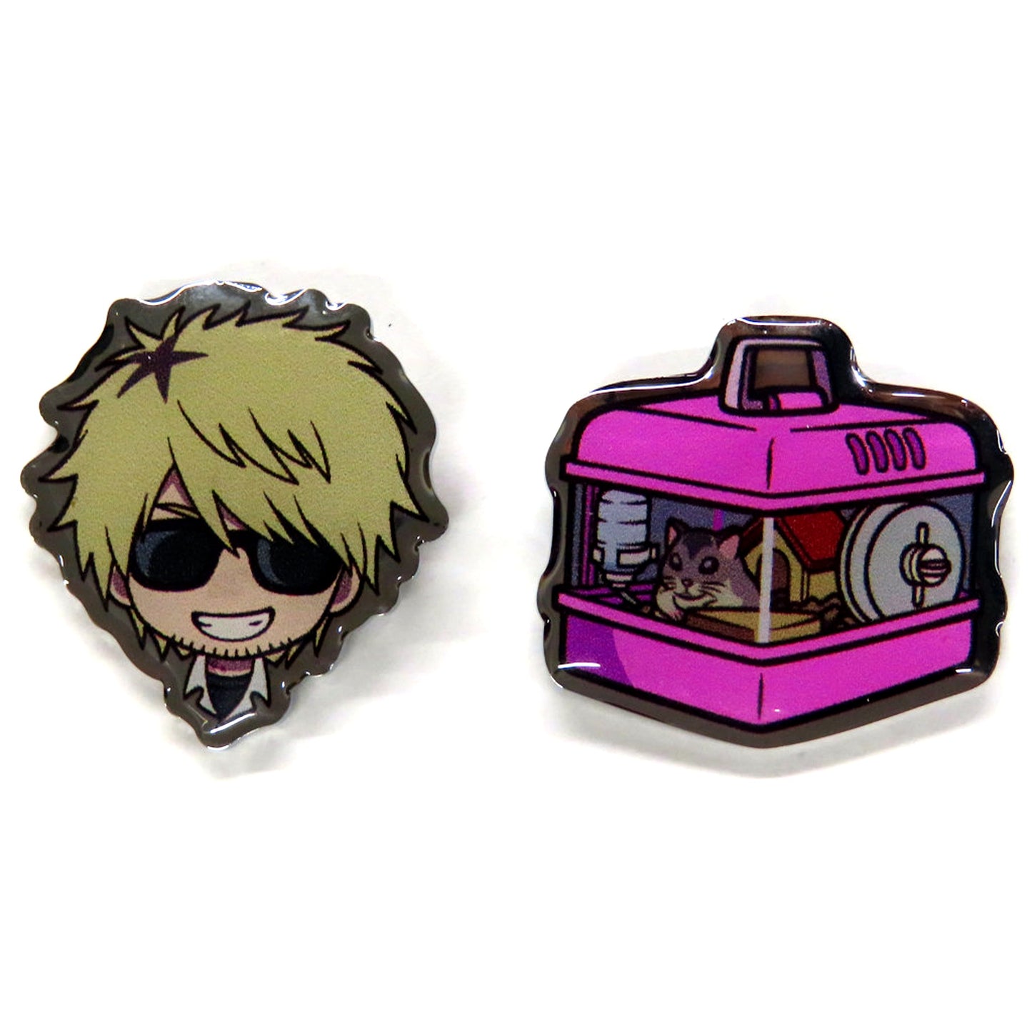 Tanaka Pins Set of 2 The Summer Hikaru Died Exhibition [USED]