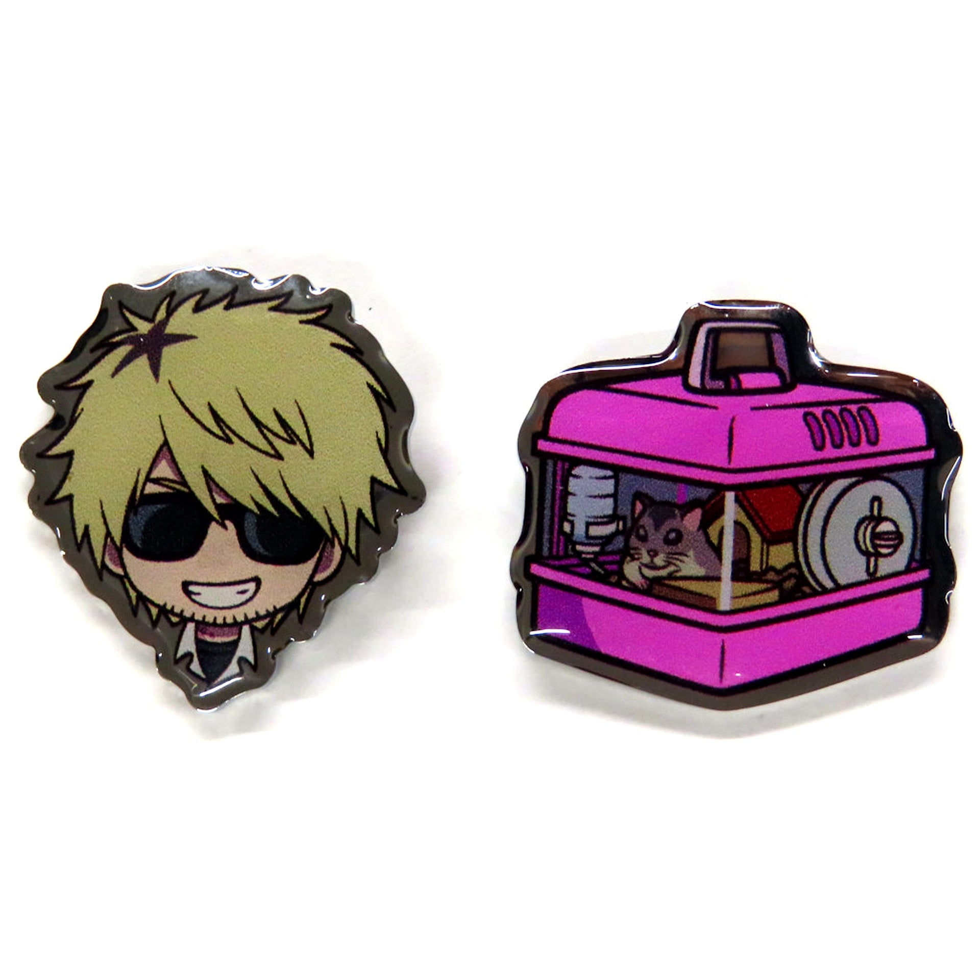 Tanaka Pins Set of 2 The Summer Hikaru Died Exhibition [USED]
