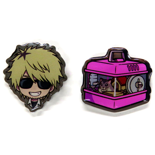Tanaka Pins Set of 2 The Summer Hikaru Died Exhibition [USED]