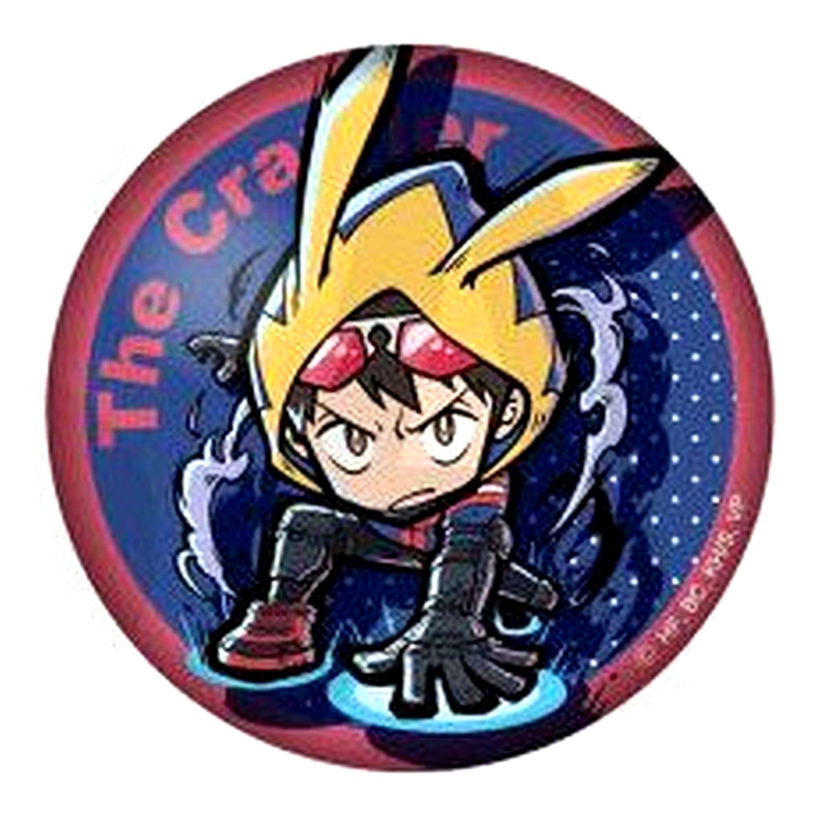 Koichi Haimawari My Hero Academia: Vigilantes Etoon Trading Glitter Button Badge B [USED]