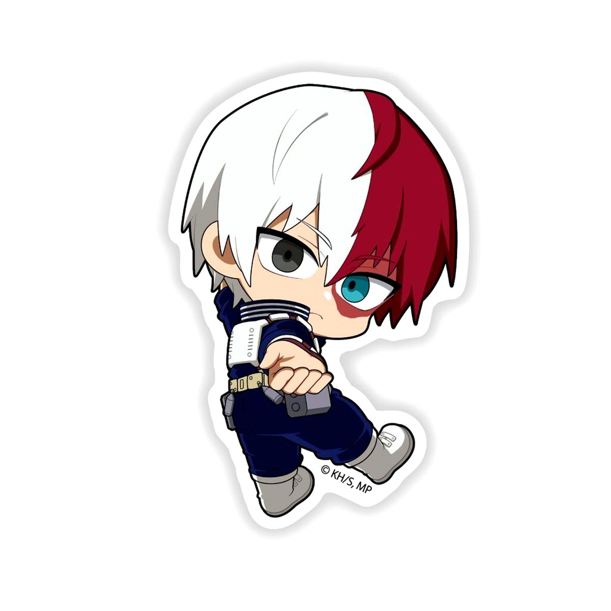 Shoto Todoroki My Hero Academia Hold On! Pin Badge [USED]